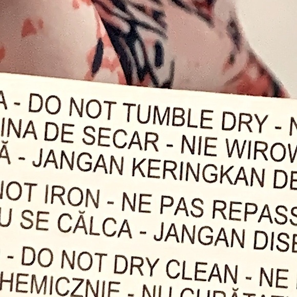 ZARA Girls Collection Pink/Pink Print Reversible Windbreaker Jacket Size 13/14 - Picture 10 of 11